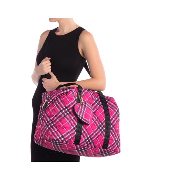 Betsey Johnson Bags Betsey Johnson Nylon Quilted Weekender Duffle